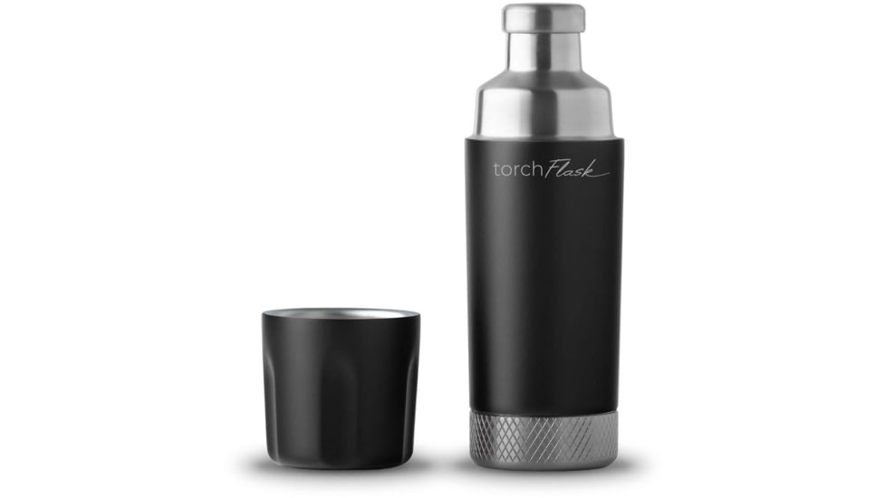 High Camp Flasks Torch Flask, Onyx, 9oz, 2138x