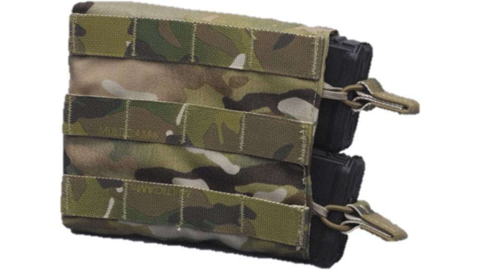 High Ground Gear 5.56 Side Access Mag Pouch, Holds 2, Left Side, Multi-Cam, HG-8002-1