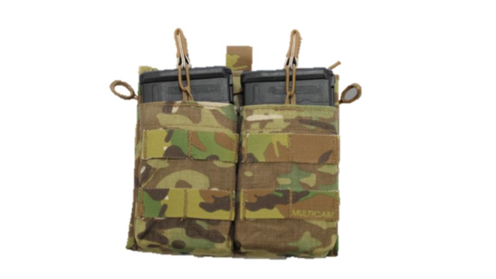 High Ground Gear 7.62 Drop Down Admin Pouch, Holds 2, Multi-Cam, HG-8172-1