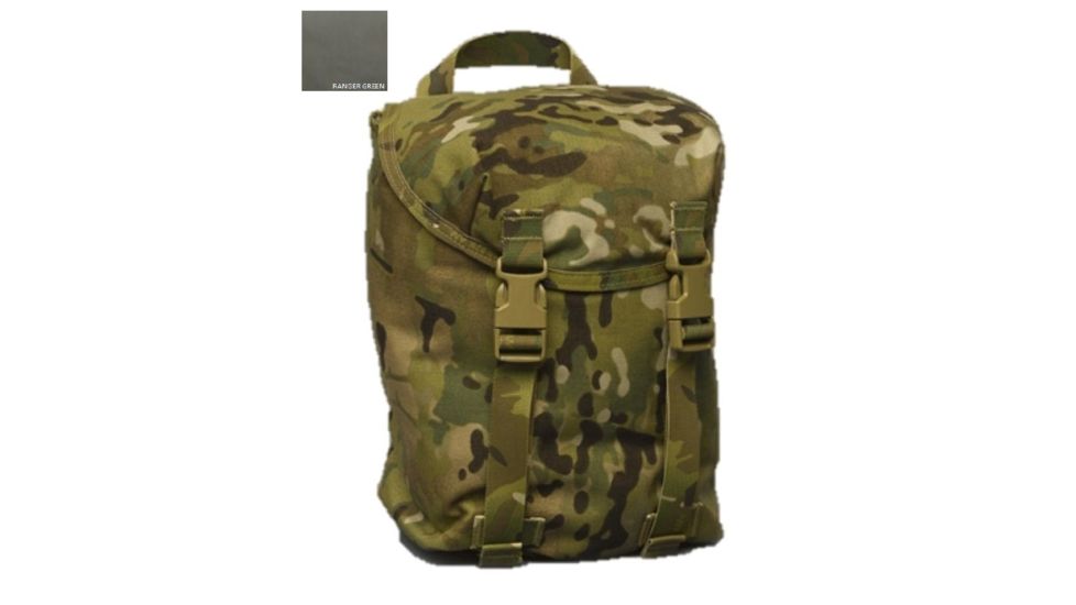 High Ground Gear Compression Pouch, Tall, Ranger Green, 12H x 9W x 6D, HG-7270-5