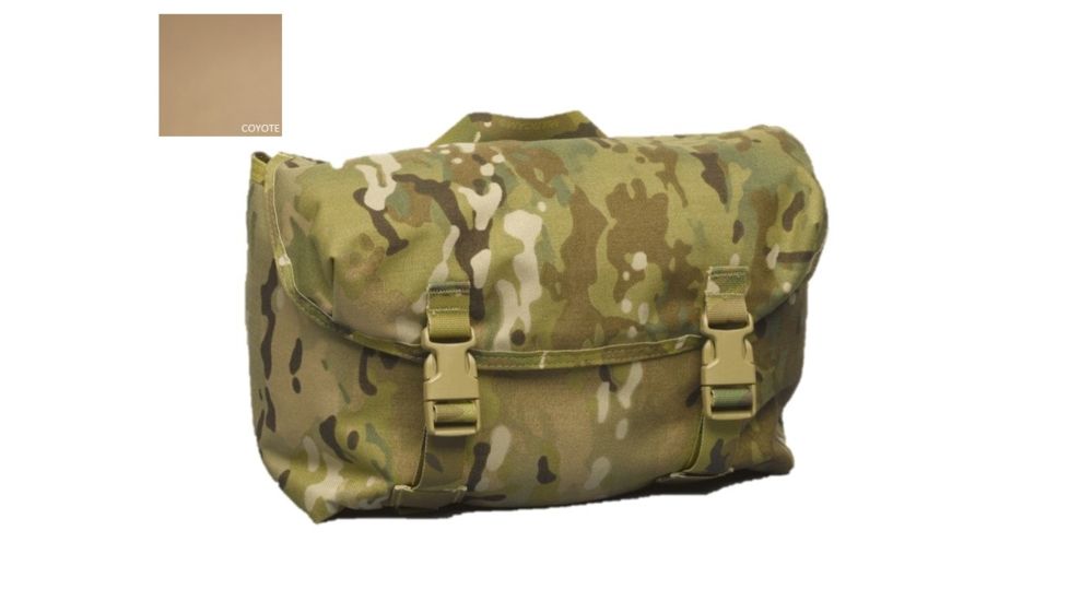 High Ground Gear Compression Pouch, Wide, Coyote, 9H x 12W x 6D, HG-7271-4