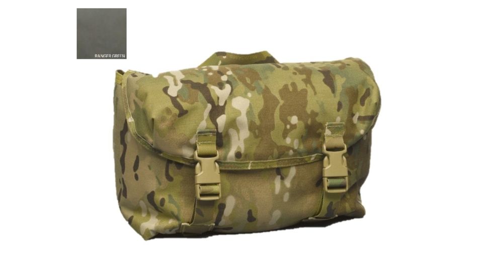 High Ground Gear Compression Pouch, Wide, Ranger Green, 9H x 12W x 6D, HG-7271-5