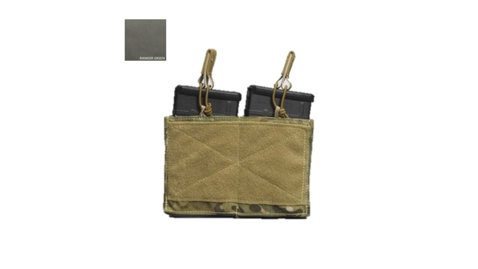 High Ground Gear Double 7.62 Insert, Holds 2, Ranger Green, HG-7007-5