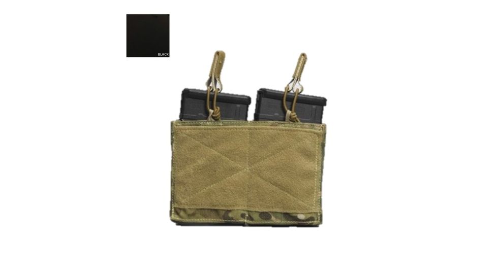 High Ground Gear Double 7.62 Insert, Holds 2, Black, HG-7007-6