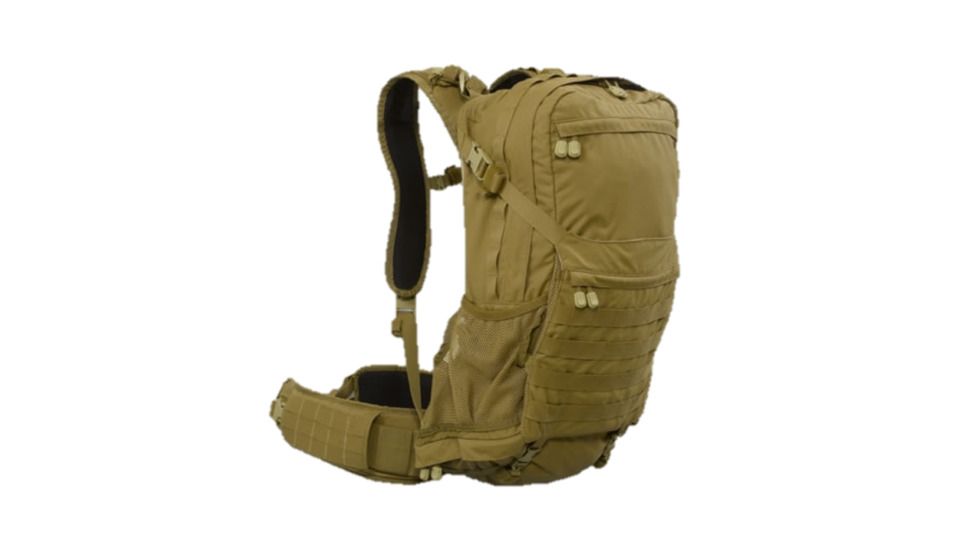 High Ground Gear HG 3 Day Pack JTAC with LG/XL Waist Belt, Coyote, L/XL, HG-8362-4