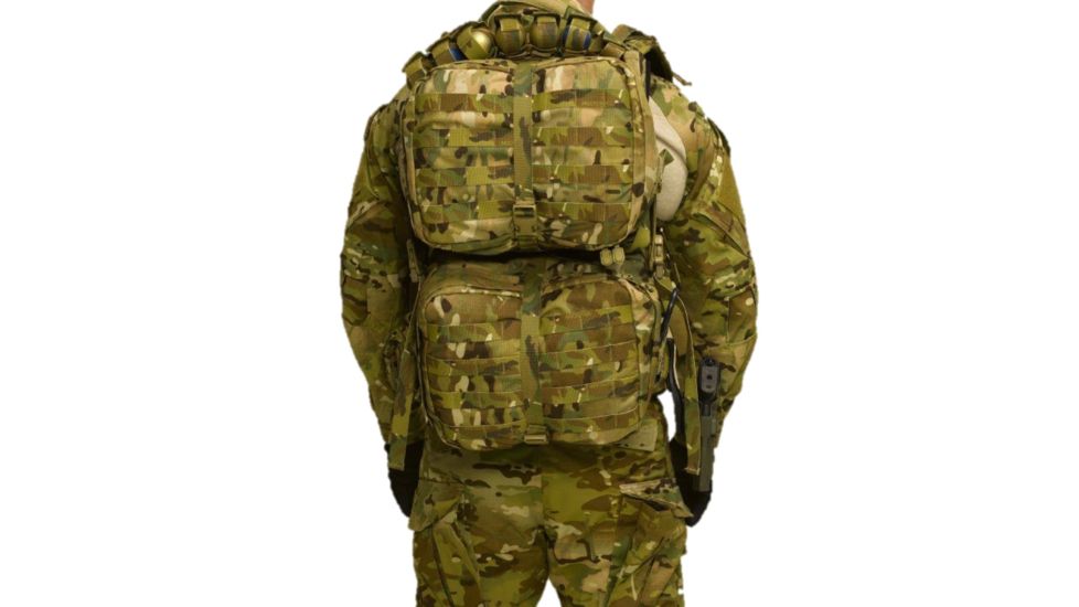 High Ground Gear HG Rigid-Frame, Modular Trauma Pack with LG/XL Waist Belt, Multi-Cam, HG-8316-1