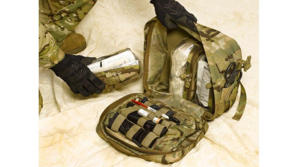 High Ground Gear HG Rigid-Frame, Modular Trauma Pack with LG/XL Waist Belt, Multi-Cam, HG-8316-1