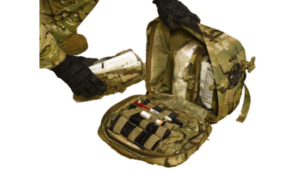High Ground Gear HG Rigid-Frame, Modular Trauma Pack with LG/XL Waist Belt, Multi-Cam, HG-8316-1