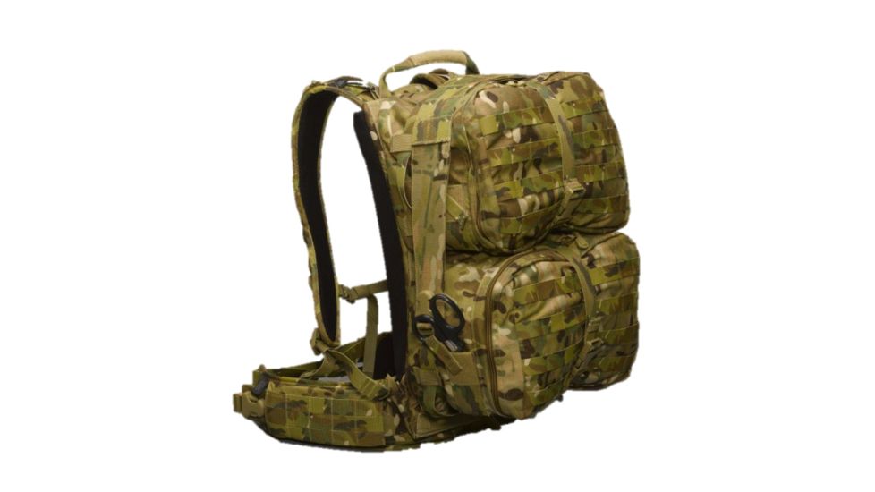 High Ground Gear HG Rigid-Frame, Modular Trauma Pack with LG/XL Waist Belt, Multi-Cam, HG-8316-1