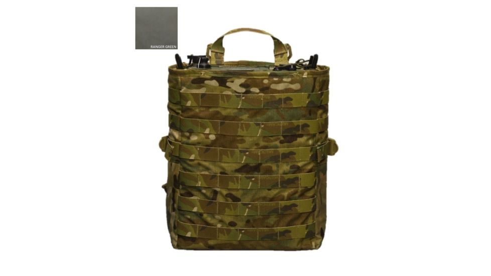 High Ground Gear Instant-Access 117F Foxtrot Radio Pouch, Ranger Green, HG-8062-5