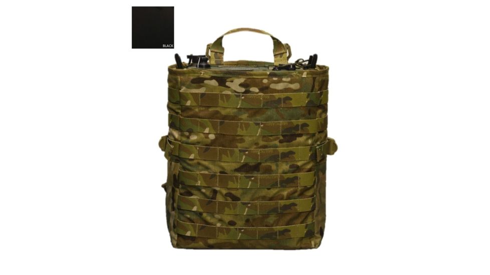 High Ground Gear Instant-Access 117F Foxtrot Radio Pouch, Black, HG-8062-6