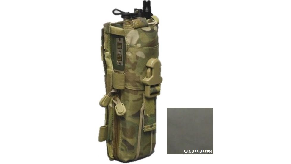 High Ground Gear Single-Hand Drop-Down PRC-152 Pouch, Ranger Green, HG-8061-5