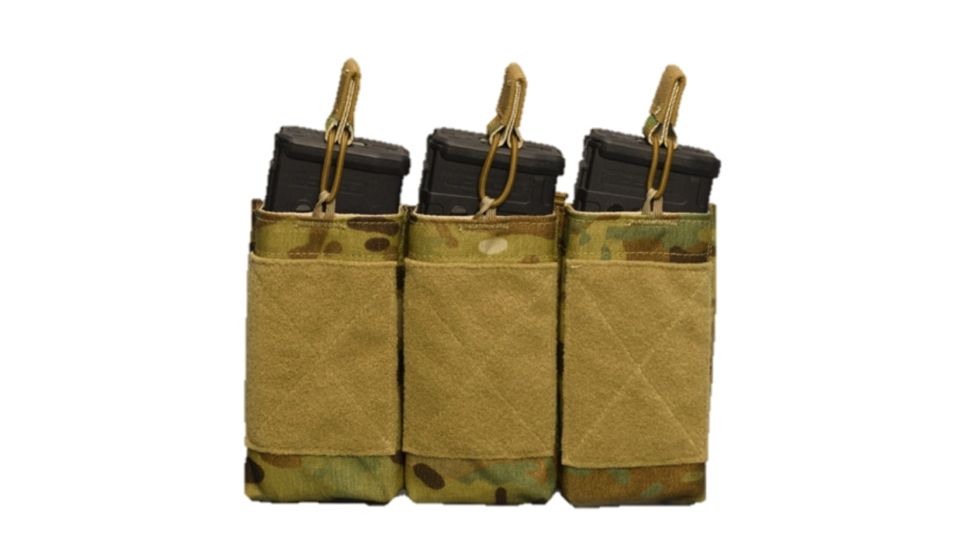 High Ground Gear Triple 5.56 Insert, Holds 3, Multi-Cam, HG-7012-1