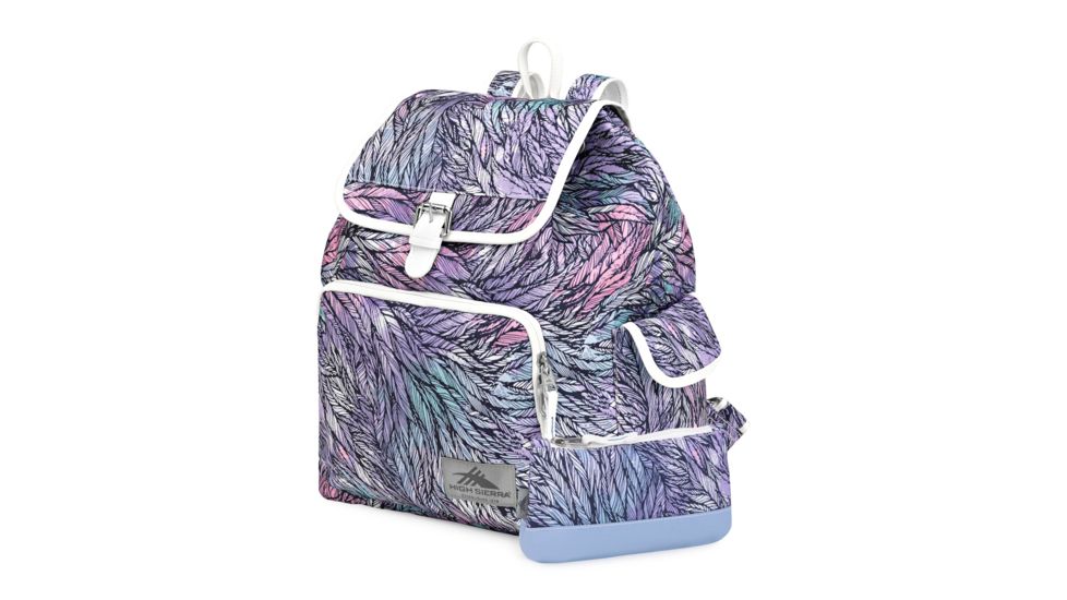 High Sierra Elly Backpack, Feather Spectre/Powder Blue, 14.5inx 12.5inx 7.5in, 87374-6741