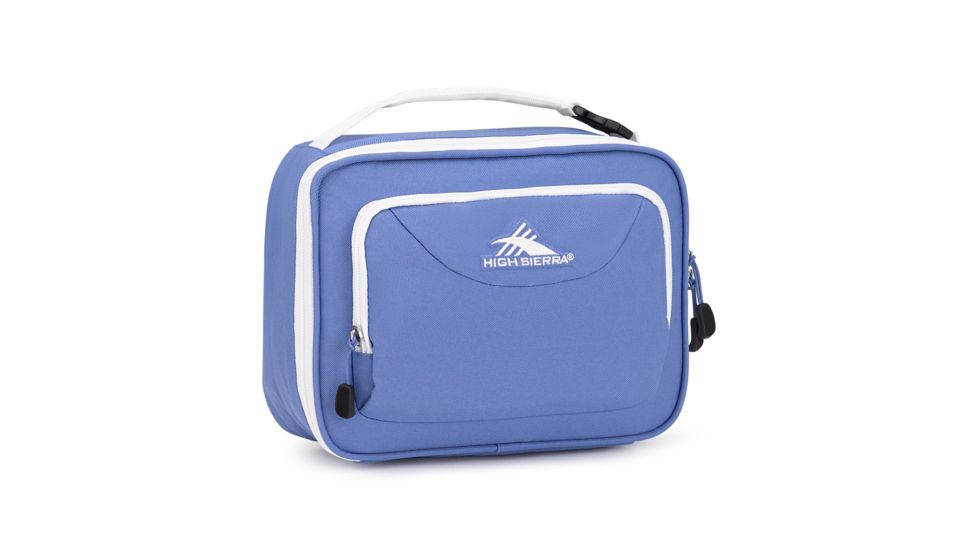 High Sierra Single Compartment Lunch Bag, Lapis/White, 10.0inx 7.0inx 3.25in, 74715-6755