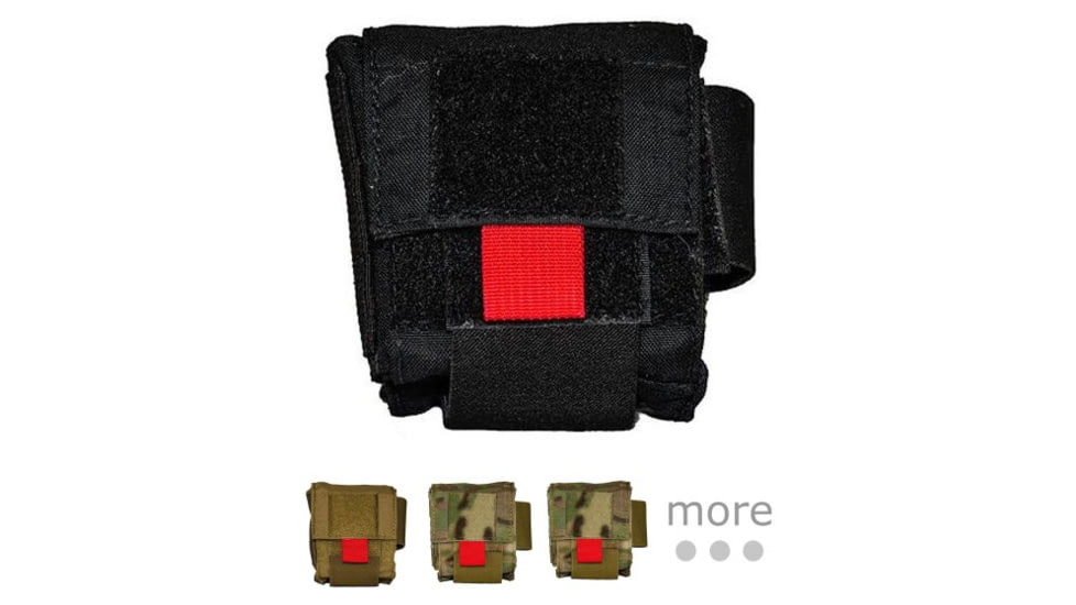 High Speed Gear 03D Compact Medical Pouch, Black, Coyote Brown, MultiCam, MultiCam BK, OD, Wolf Grey