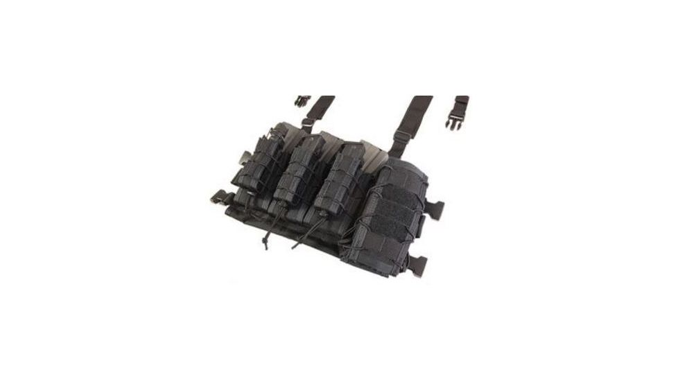 High Speed Gear HSGI AO Chest Rig, Black, 40SCR1BK