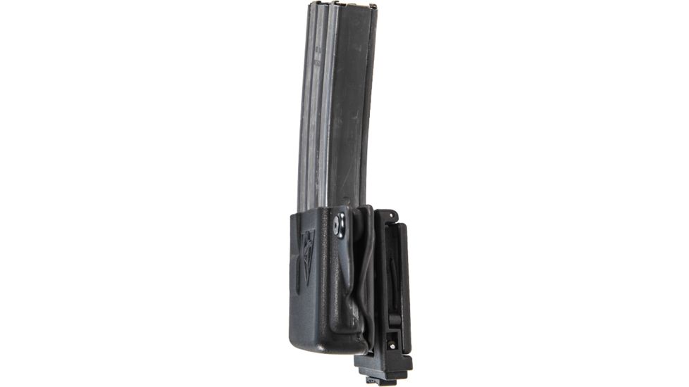 Comp-Tac AR 223 Kydex Mag Pouch with Push Button Lock Mount, Right Hand, Black C56400000LBKN