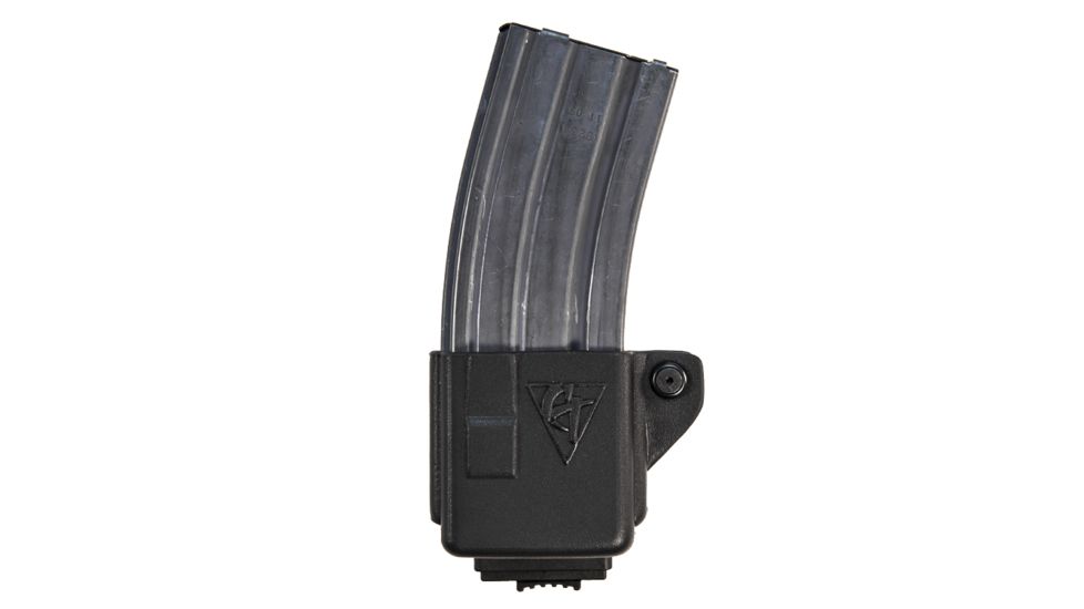 Comp-Tac AR 223 Kydex Mag Pouch with Push Button Lock Mount, Right Hand, Black C56400000LBKN
