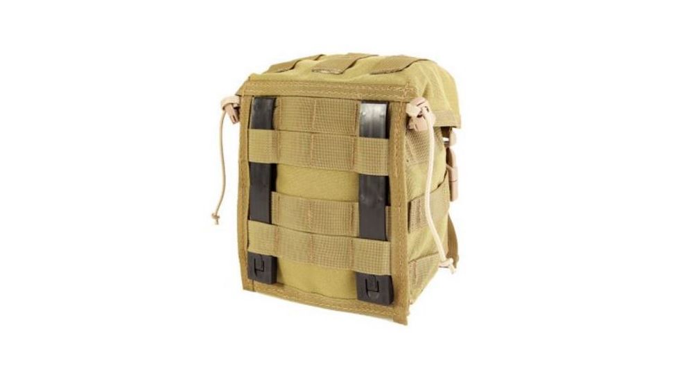 High Speed Gear HSGI Canteen 2QT Carrier Pouch, Molle/Pals, Coyote Brown, 12CP00CB
