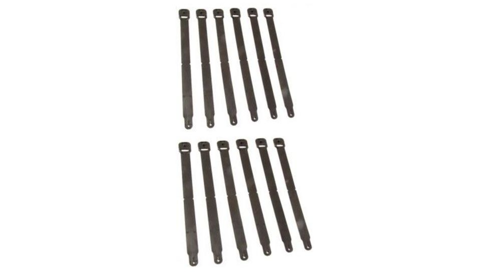 High Speed Gear HSGI HSG Pouch Long Clip, Long, Black, 12 Pack, 91LC12BK