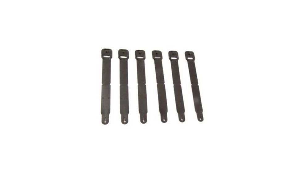 High Speed Gear HSGI HSG Pouch Short Clip, Black, 6 Pack, 91SC06BK