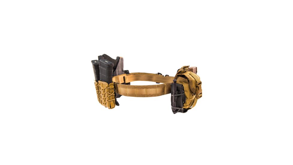 High Speed Gear Cobra 1.75 Operator IDR Rigger Belt with Velcro, Micro-Grip Belt Panel, Coyote Brown, 34in 31OVM3CB