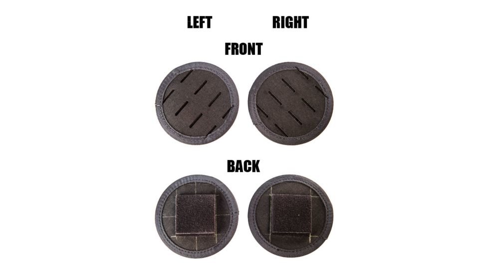 High Speed Gear Disc 45 Degree Right Belt Mounted Magazine Pouch, Black, 13GD01BK