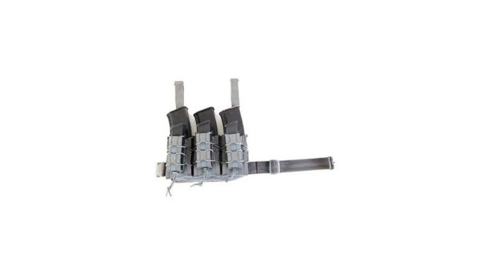 High Speed Gear HSGI Double Decker Leg Rig, Wolf Gray, 21DL02WG