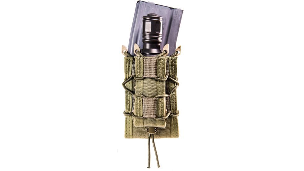 High Speed Gear Double Decker Taco Belt Mount Mag Holder, Olive Drab, 11DD00OD