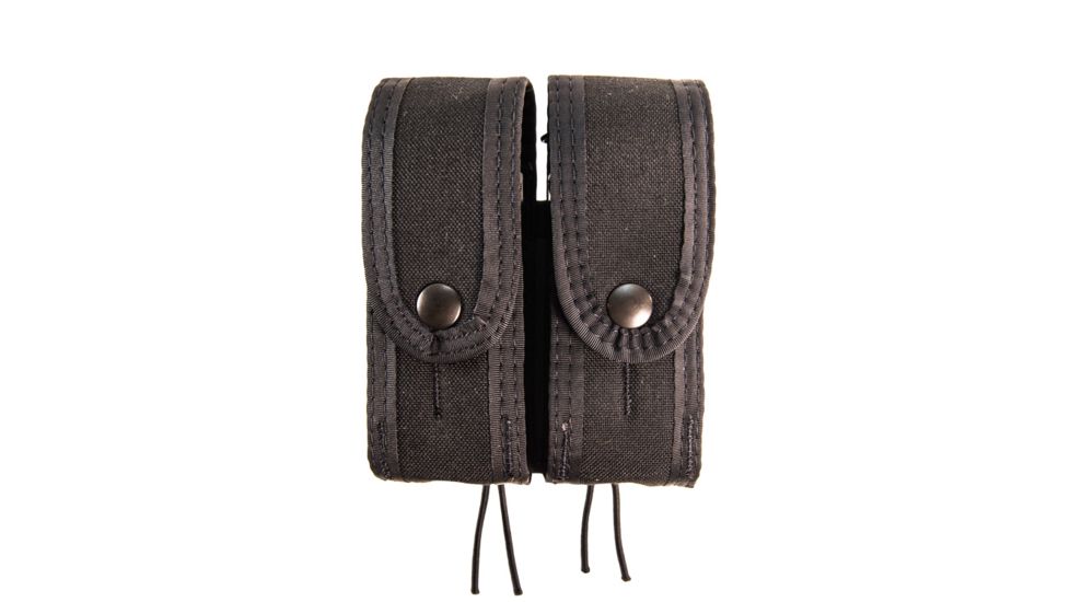 High Speed Gear HSGI Duty Double Pistol Taco Covered U-Mount Pouch, Black, 41PTC2BK