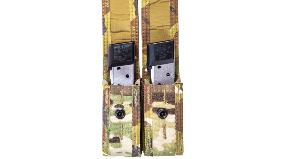 High Speed Gear HSGI Duty Double TACO-Covered Plus Adaptable Pistol Pouch, MultiCam, 41PX12MC