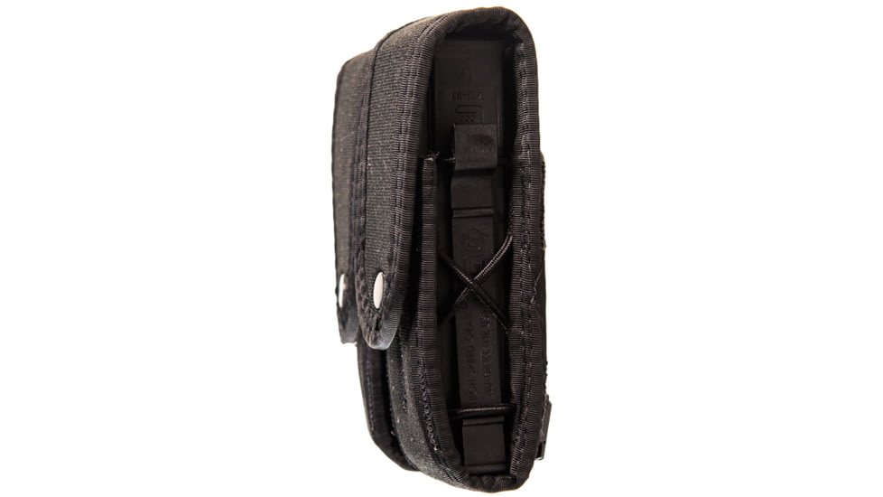 High Speed Gear HSGI Duty Double TACO-Covered Plus Adaptable Pistol Pouch, Black, 41PX12BK