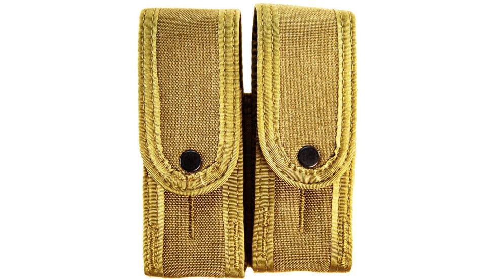 High Speed Gear HSGI Duty Double TACO-Covered Plus Adaptable Pistol Pouch, Coyote Brown, 41PX12CB