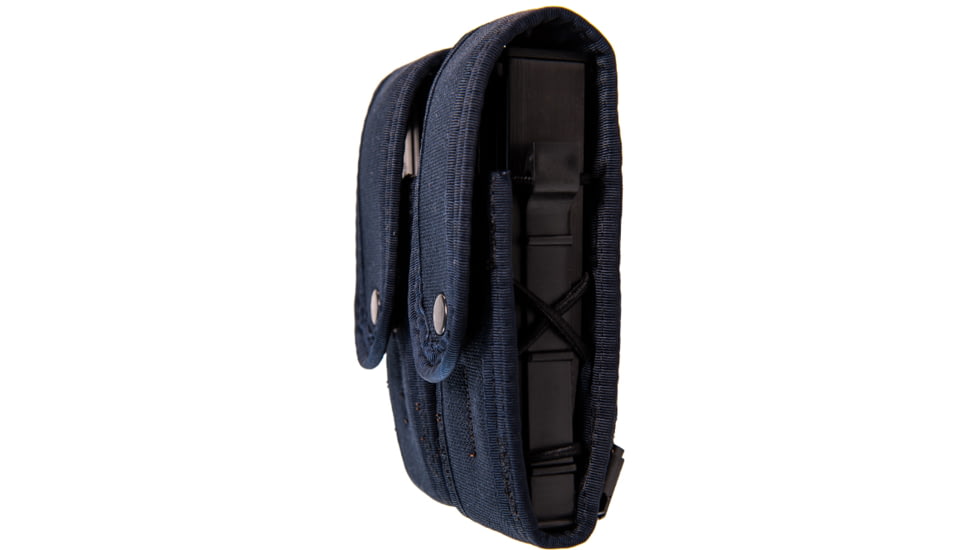High Speed Gear HSGI Duty Double TACO-Covered Plus Adaptable Pistol Pouch, LE Blue, 41PX12LE