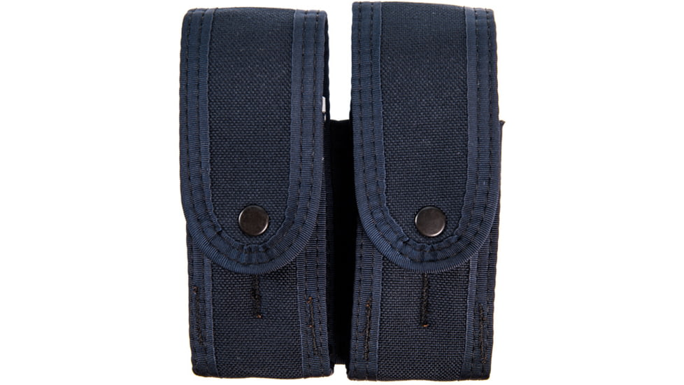 High Speed Gear Duty Double Pistol TACO-Covered Plus Adaptable Belt Mount ABM Pouch, LE Blue, 41PX12LE