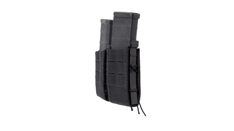 High Speed Gear Duty Double Rifle TACO U-Mount Pouch, Black, 41TA02BK