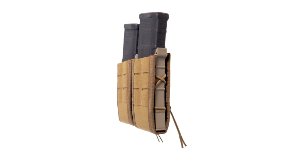 High Speed Gear Duty Double Rifle TACO U-Mount Pouch, Coyote Brown, 41TA02CB