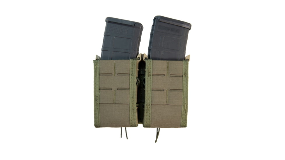 High Speed Gear Duty Double Taco Rifle U-Mount Pouch, Olive Drab, 41TA02OD