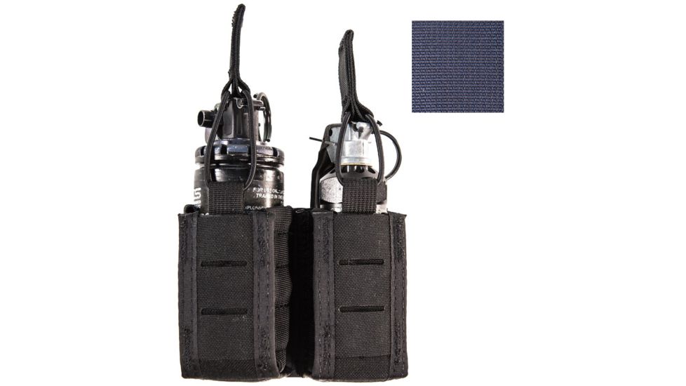 High Speed Gear HSGI Duty Double Flash Bang Taco U-Mount Pouch, LE Blue, 41SG02LE