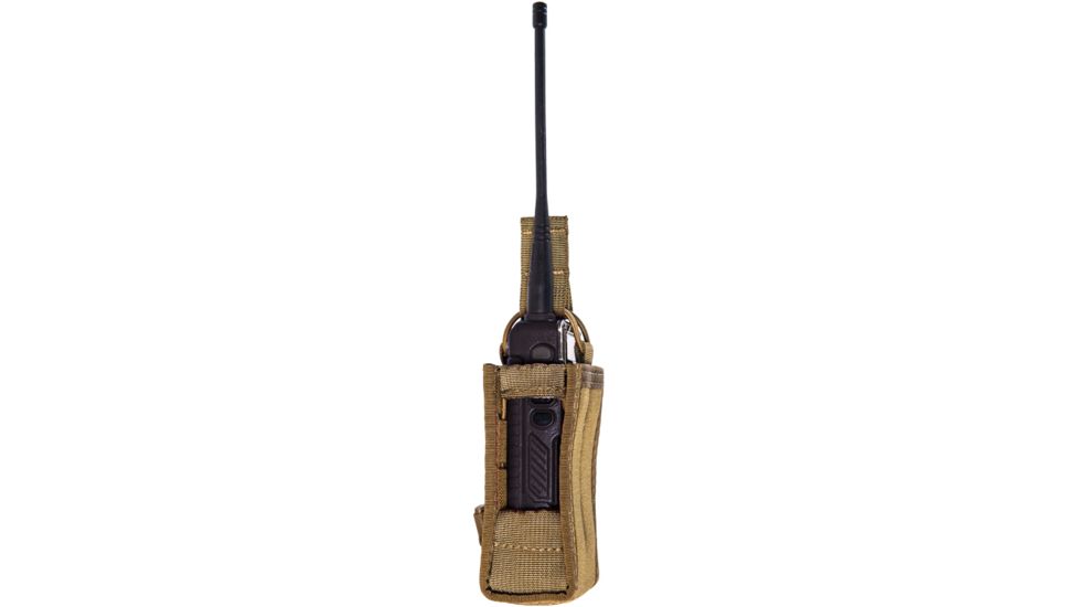 High Speed Gear Duty Mini M.A.C. TACO - Radio Holder, APX 6000/7000/8000, Coyote Brown, 3"L x 2"W x 4.75"H, 41MA01CB