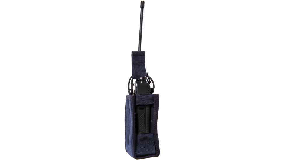High Speed Gear Duty Mini M.A.C. TACO - Radio Holder, APX 6000/7000/8000, LE Blue, 3"L x 2"W x 4.75"H, 41MA01LE