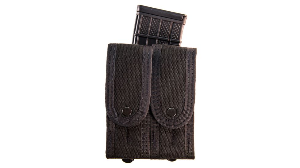 High Speed Gear Duty Staggered Double Pistol TACO Covered w/ Rifle U-MOUNT, Black, 41TPC2BK