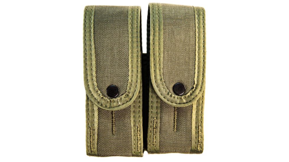 High Speed Gear Duty Staggered Double Pistol TACO Covered w/ Rifle U-MOUNT, Olive Drab, 41TPC2OD