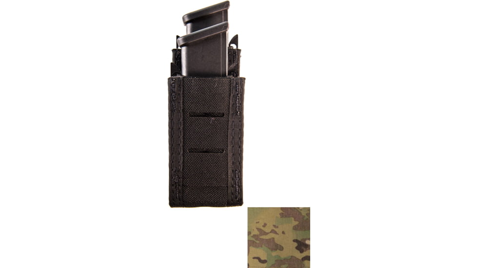 High Speed Gear Duty Staggered Double Pistol Taco U-Mount Pouch, MultiCam, 41PS02MC