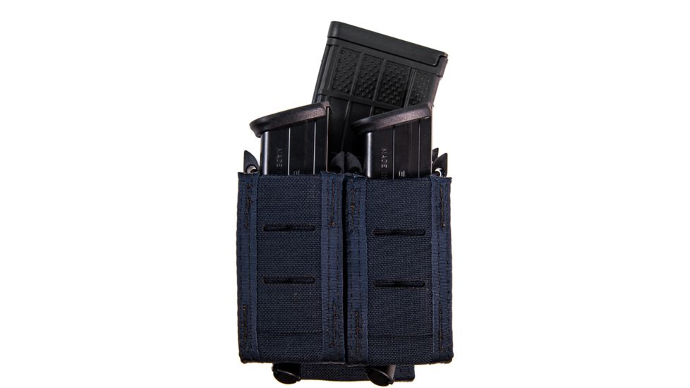 High Speed Gear HSGI Duty Staggered Double Pistol Taco w/Rifle U-Mount, LE Blue, 41TP02LE