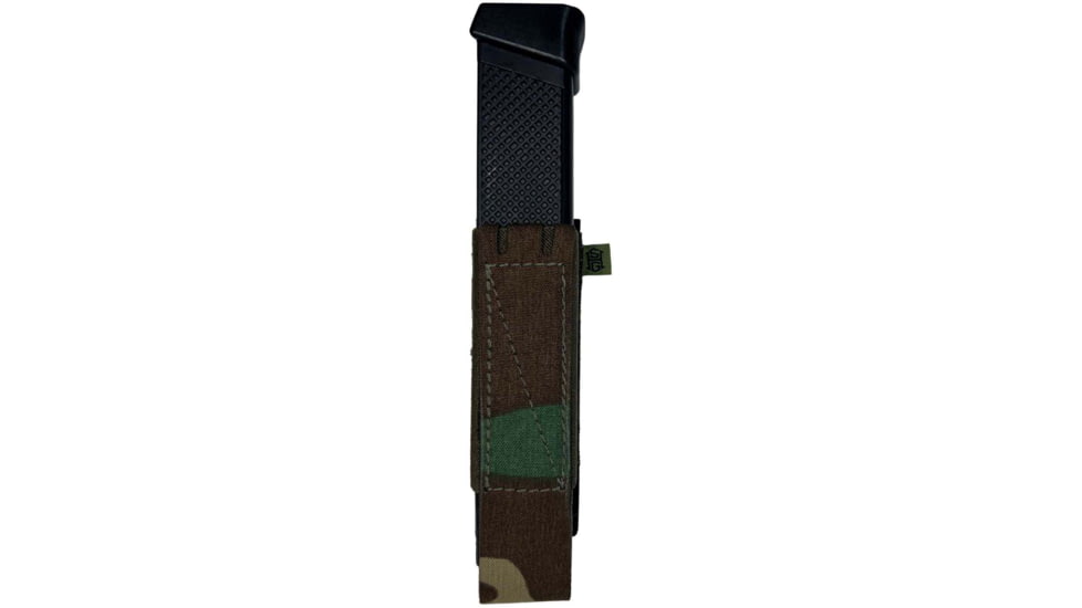 High Speed Gear Ep-x Elastic Extended Pistol Mag Pouch Molle, Woodland Camo, 22EX00WC