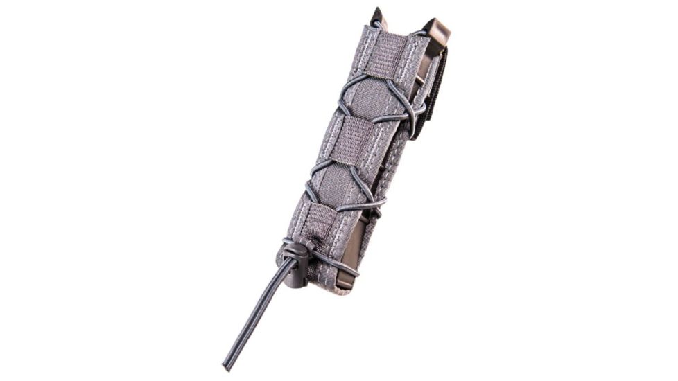 High Speed Gear Extended Pistol Taco LT Belt Mount Pouch, Wolf Gray, 19EX00WG