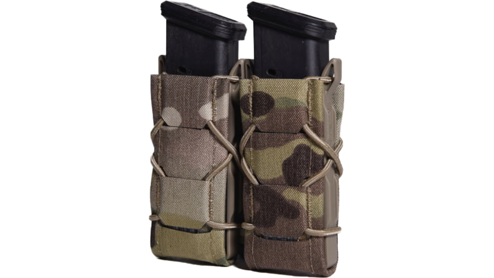 High Speed Gear Gen 2 TACO Double Pistol Magazine Pouch, MultiCam, 24PT02MC