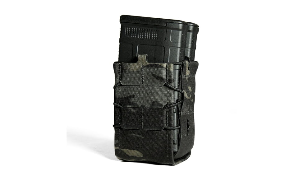 High Speed Gear X2R AR-10 Magazine Pouch, MultiCam Black, 242R01MB